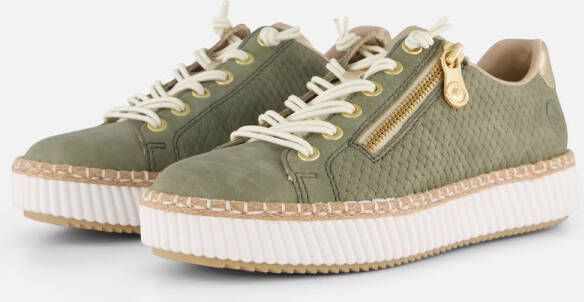 Rieker Veterschoenen Laag Veterschoenen Laag Groen