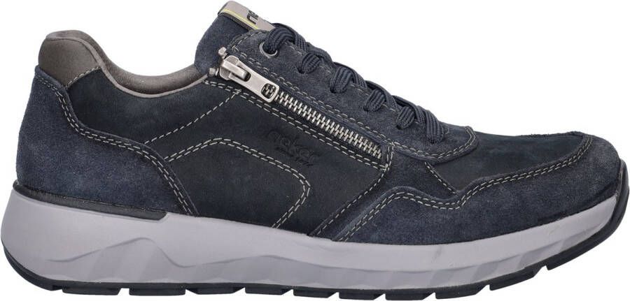 Rieker Sportieve veterschoen 'Veterschoenen Laag' navy