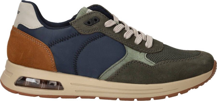 Rieker Sneakers veterschoen lage schoen vrijetijdsschoen met gepolsterde schachtversteviging