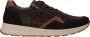 Rieker Sneakers Laag Veterschoenen Laag Donkerbruin - Thumbnail 1
