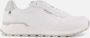 Rieker Witte Stoffen Sneakers Modieuze Schoenen voor Vrouwen White Dames - Thumbnail 2
