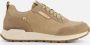 Rieker Bruine Nubuck Sneaker Vetersluiting Brown Dames - Thumbnail 1