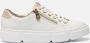 Rieker Plateausneakers met goudkleurige details vrijetijdsschoen lage schoen veterschoen - Thumbnail 1