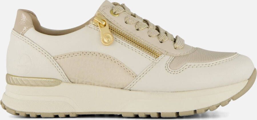 Rieker Sneakers Laag Sneakers Laag gebroken wit