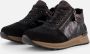 Rieker Sneakers vrijetijdsschoen lage schoen veterschoen met zijrits - Thumbnail 2