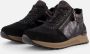Rieker Sneakers vrijetijdsschoen lage schoen veterschoen met zijrits - Thumbnail 1
