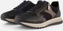 Rieker Sneaker 49010-00 Zwart Combi Verwisselbaar Voetbed - Thumbnail 1