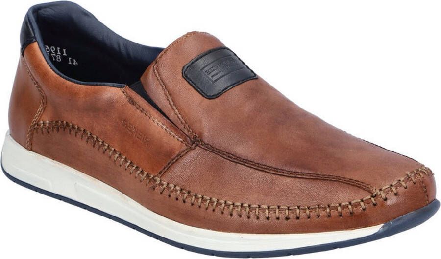 Rieker Instappers Moccasin loafer comfort schoen met elastische band voor goede pasvorm - Foto 4