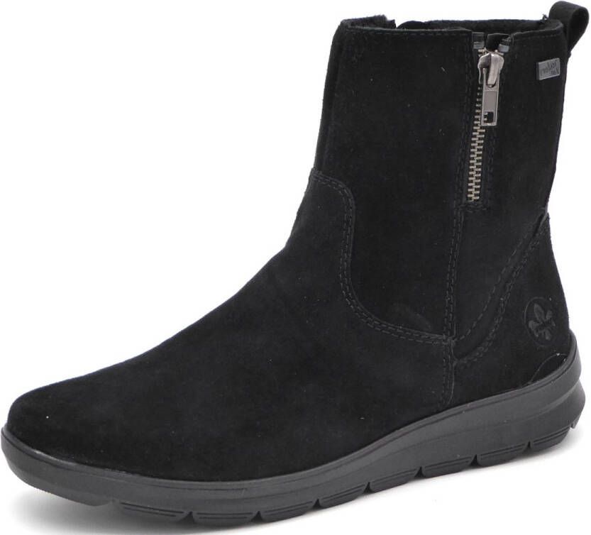 Rieker Tex Enkellaarsjes grijs Suede Dames