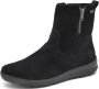 Rieker Tex Enkellaarsjes zwart Suede Dames - Thumbnail 1