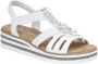 Rieker V0240-80 Sandaal wit - Thumbnail 4