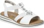 Rieker V0687-80 Sandaal wit - Thumbnail 1