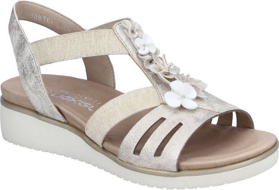 Rieker V3788-60 Sandaal beige