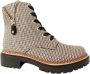 Rieker Veterboot 72617-60 Beige Combi - Thumbnail 1