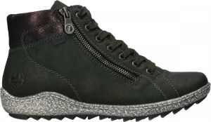 Rieker Synthetische veterschoenen met tex-bescherming Groen Dames