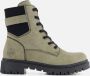 Rieker Veterboots beige Synthetisch - Thumbnail 1