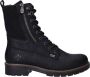 Rieker Veterboots Dames Zwart - Thumbnail 1