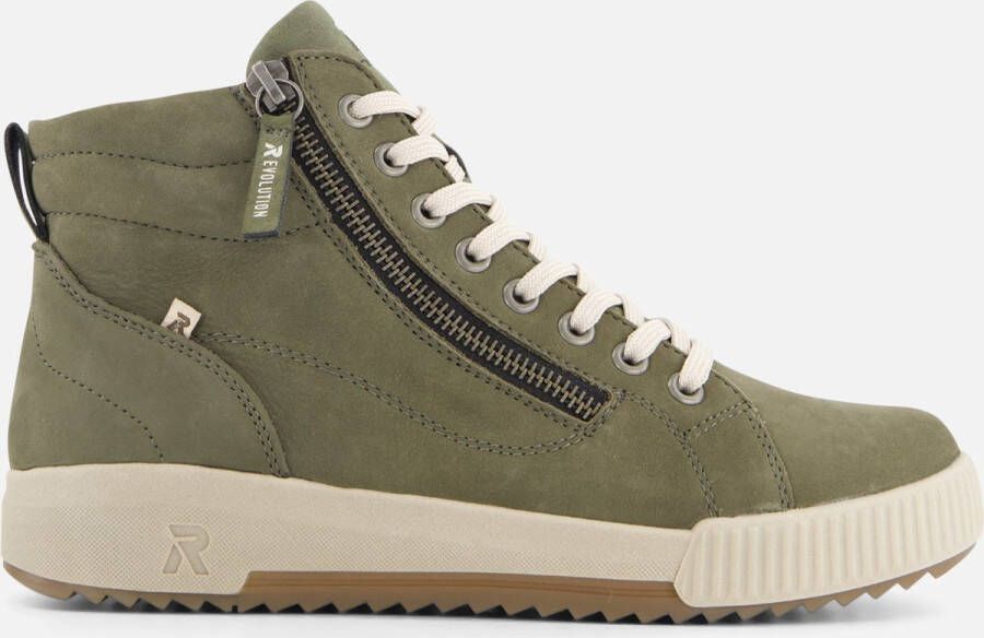 Rieker EVOLUTION Hoge veterschoenen ankle boot high top sneaker leisure boots with zipper