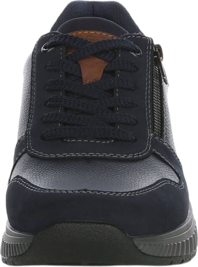 Rieker Comfortabele Blauwe Sneakers met Donkergrijze Zool Blauw Heren