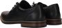 Rieker Comfortabele Zwarte Herenschoen Black Heren - Thumbnail 1