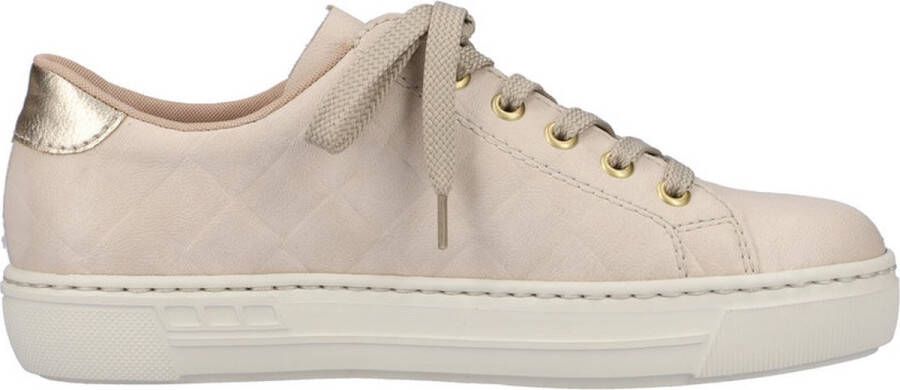 Rieker Veterschoen Vrouwen Beige goud