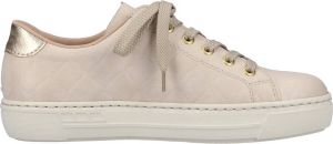 Rieker Plateausneakers met metallic-inzet bij de hiel