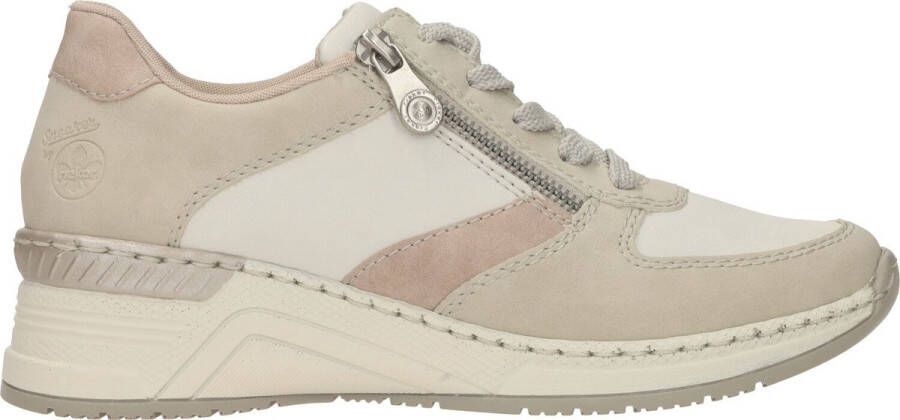 Rieker Sneakers beige Synthetisch Dames