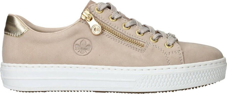 Rieker Sneakers met memosoft-binnenzool vrijetijdsschoen lage schoen veterschoen