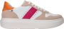 Rieker Witte Leren Sneakers met Glamoureuze Stenen Multicolor Dames - Thumbnail 14