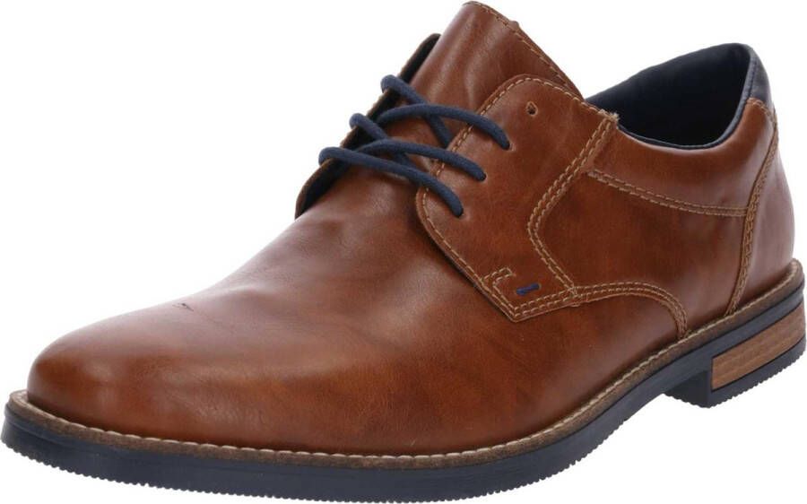 Rieker Veterschoenen met modieuze siersteken vrijetijdsschoen lage schoen veterschoen