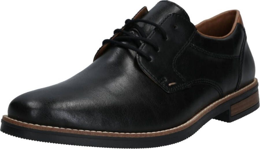 Rieker Veterschoenen met modieuze siersteken vrijetijdsschoen lage schoen veterschoen