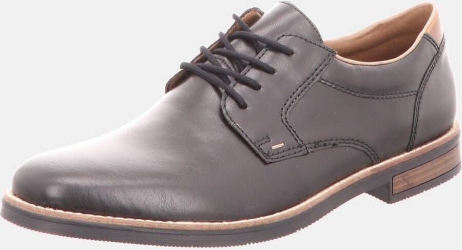 Rieker Veterschoenen met modieuze siersteken vrijetijdsschoen lage schoen veterschoen