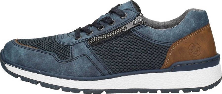 Rieker Sneakers veterschoenen lage schoen vrijetijdsschoen in comfortabele vorm