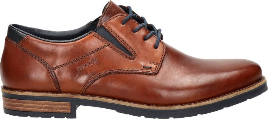 Rieker Veterschoenen met stretch vrijetijdsschoen lage schoen veterschoen