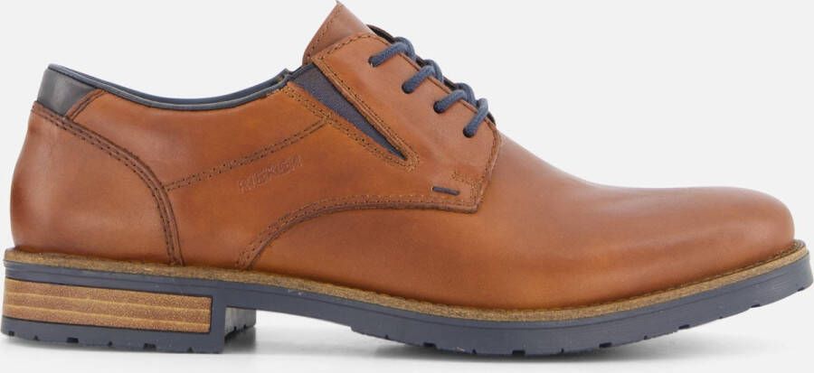 Rieker Veterschoenen met stretch vrijetijdsschoen lage schoen veterschoen