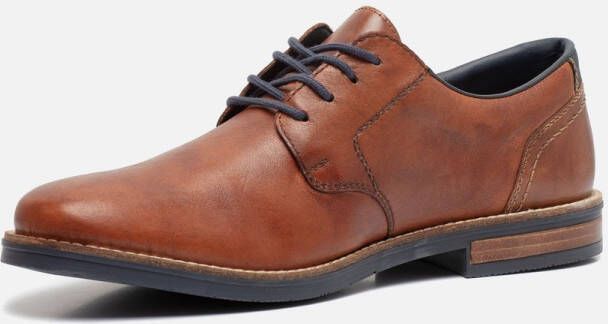 Rieker Veterschoenen met fijne perforatie aan de zijkant vrijetijdsschoen lage schoen veterschoen