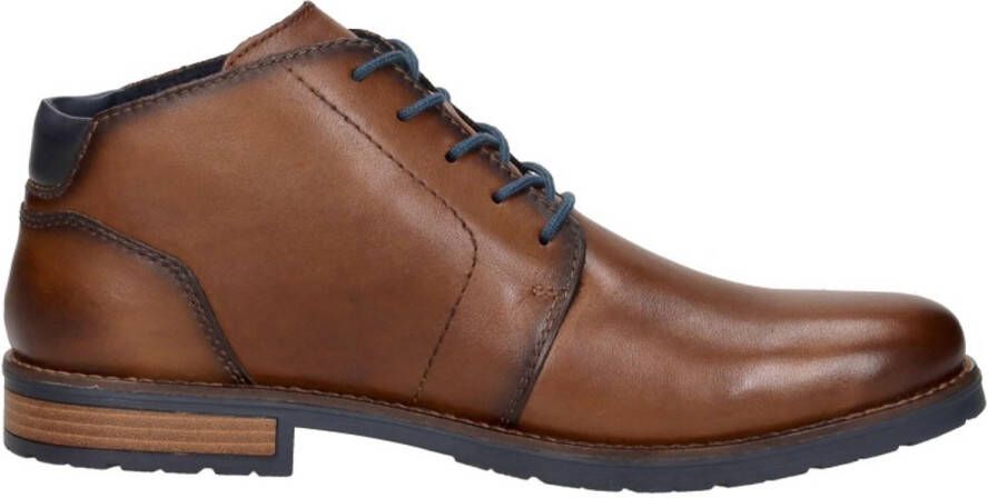Rieker Veterlaarsjes zakelijke enkellaars veterschoenen met zachte binnenzool