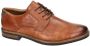 Rieker Veterschoenen zakelijke schoen lage schoen feest schoen met leren dekzool - Thumbnail 1