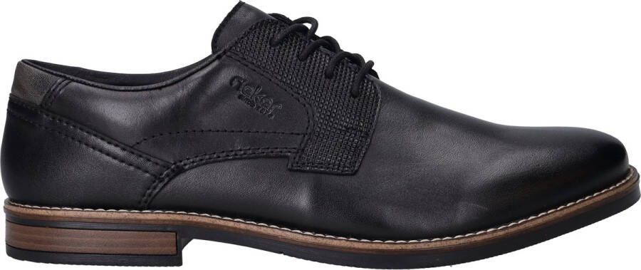 Rieker Veterschoenen zakelijke schoen lage schoen feest schoen met leren dekzool