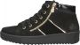 Rieker Waterdichte sneakers met ritssluiting en uitneembaar voetbed Black Dames - Thumbnail 2
