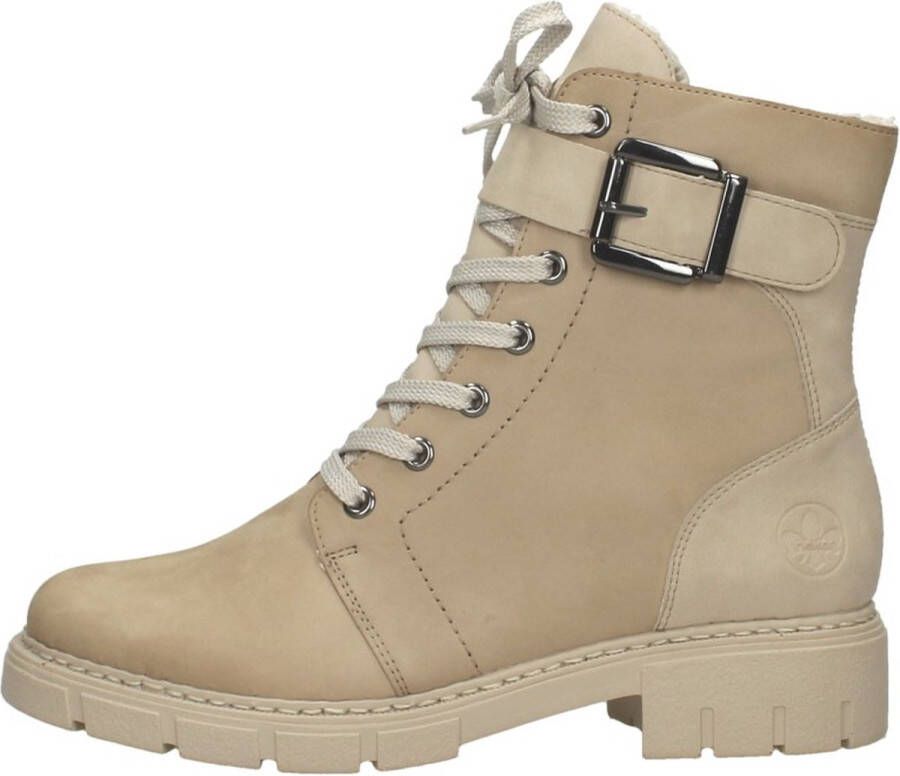 Rieker Veterschoenen Hoog Veterschoenen Hoog beige