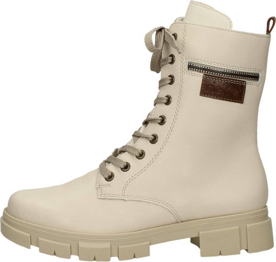 Rieker Veterschoenen Hoog Veterschoenen Hoog gebroken wit - Foto 8