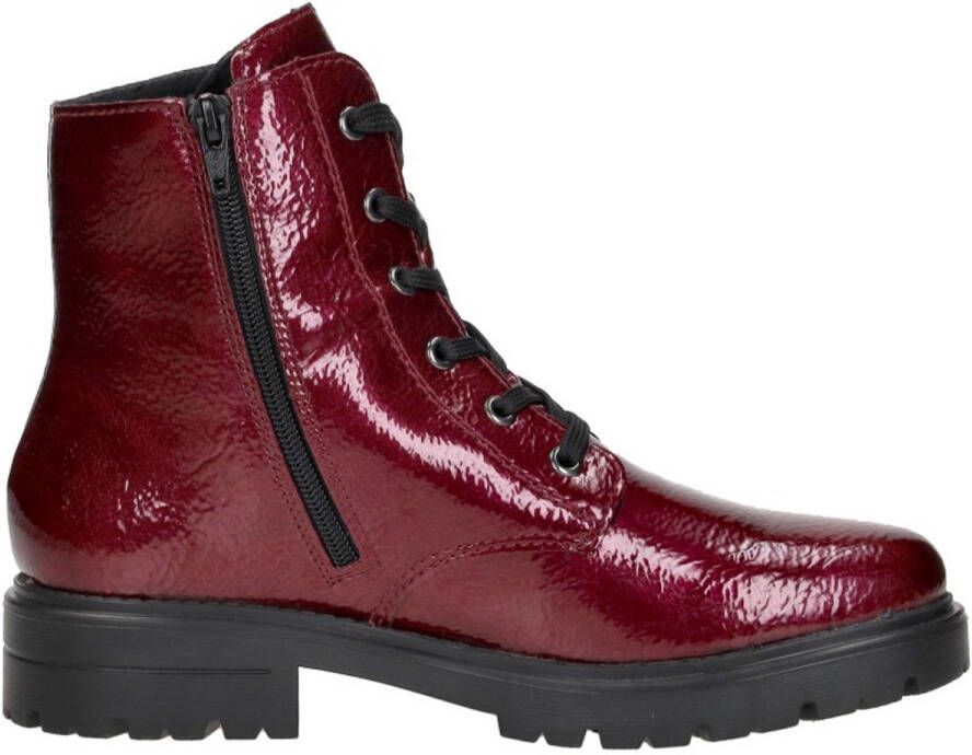 Rieker Veterschoenen Hoog Veterschoenen Hoog Rood