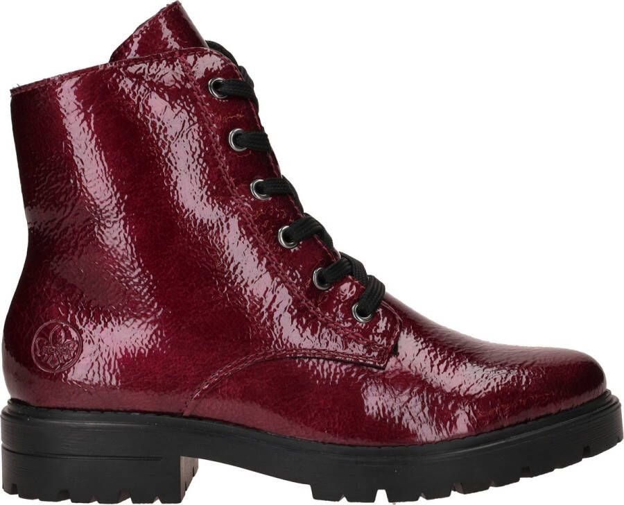 Rieker Veterschoenen Hoog Veterschoenen Hoog rood