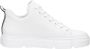 Rieker Witte Leren Sneaker voor Dames White Dames - Thumbnail 1