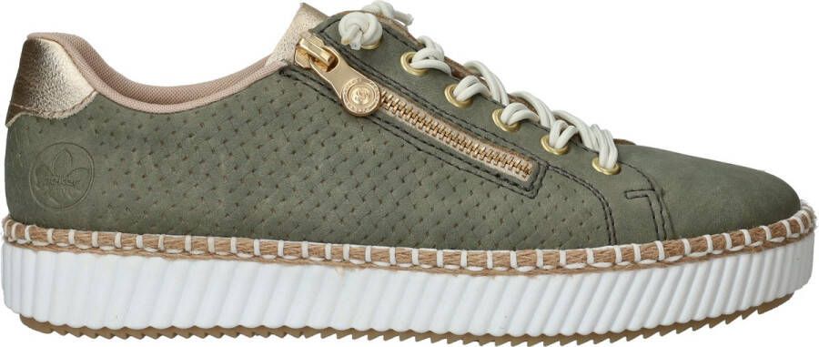 Rieker Veterschoenen Laag Veterschoenen Laag Groen