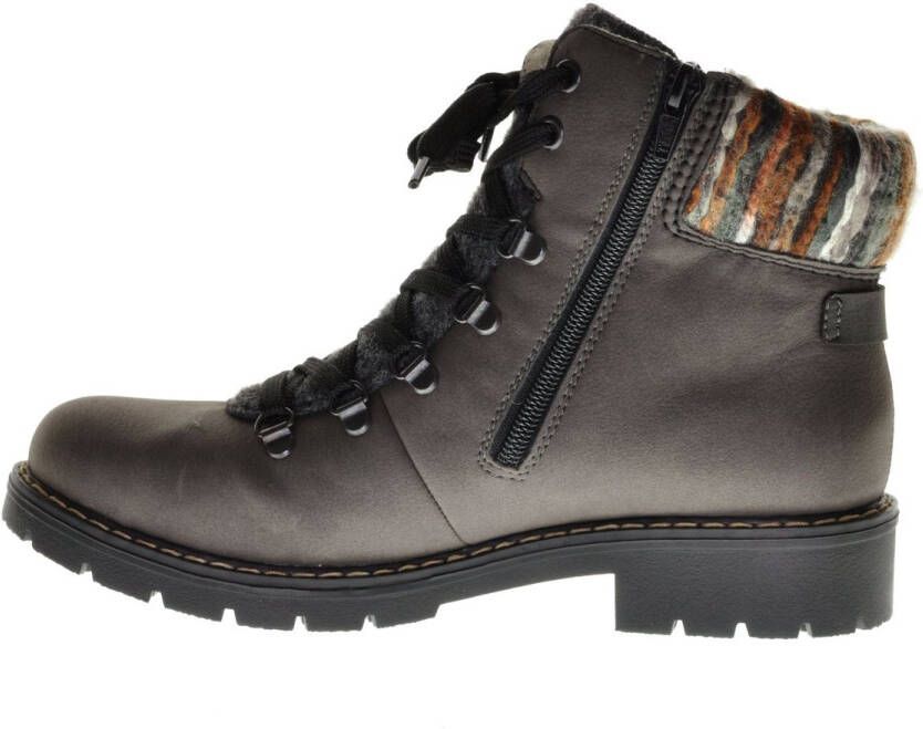 Rieker Winter Veterschoenen Dames Wol