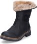 Rieker Winterlaarsjes winterlaarzen warme voering hakken met binnenrits - Thumbnail 1