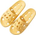Rimmo Badslippers met Massagezool Douche Slippers Antislip Waterdichte Badkamer Slippers voor en Comfortabele Huis Slippers voor Thuis en Wellness Geel ??37 - Geel