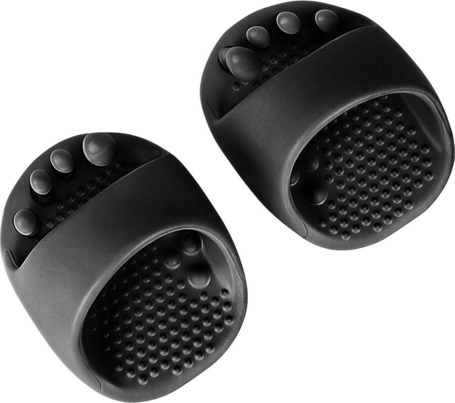 Rimmo Been Correctie Slippers met Boogondersteuning Zwart Wetenschappelijk Ontworpen Voet Inversie Corrector Houdings- en Loopverbetering Slippers voor nen en Thuisgebruik